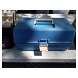 Lot of (4) Plastic Fishing Tackle Boxes