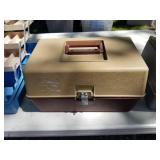 Lot of (4) Plastic Fishing Tackle Boxes