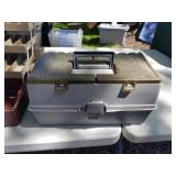 Lot of (4) Plastic Fishing Tackle Boxes