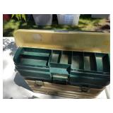 Plastic Fishing Tackle Box Suitcase with 4 Pull-Out Drawers