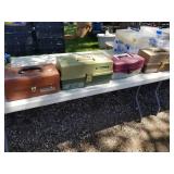 Lot of (4) Fishing Tackle Boxes