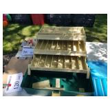 Lot of (4) Fishing Tackle Boxes