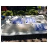Lot of (5) Plastic Fishing Tackle Organizer Cases