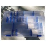 Lot of (5) Plastic Fishing Tackle Organizer Cases
