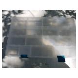 Lot of (5) Plastic Fishing Tackle Organizer Cases