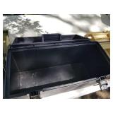 Lot of (4) Plastic Fishing Tackle Boxes