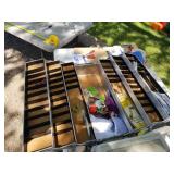 Lot of (3) Fishing Tackle Boxes