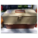 Lot of (4) Plastic Fishing Tackle Boxes
