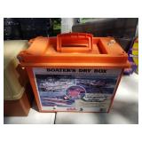 Lot of (4) Plastic Fishing Tackle Boxes