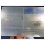 Lot of (4) Plastic Fishing Tackle Boxes