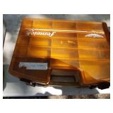Lot of (4) Plastic Fishing Tackle Boxes
