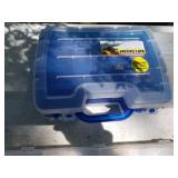 Lot of (6) Plastic Fishing Tackle Organizer Cases