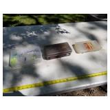 Lot of (3) Plastic Fishing Tackle Organizer Cases