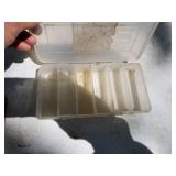 Lot of (3) Plastic Fishing Tackle Organizer Cases