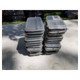 Lot of (8) Plastic Fishing Tackle Organizer Cases