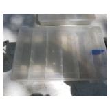 Lot of (6) Fishing Tackle Organizer Cases