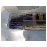 Lot of (6) Fishing Tackle Organizer Cases