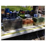 Lot of (3) Plano Plastic Fishing Tackle Boxes