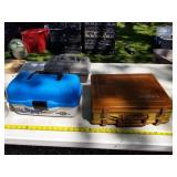 Lot of (3) Plastic Fishing Tackle Boxes