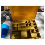 Lot of (3) Plastic Fishing Tackle Boxes