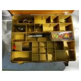 Lot of (3) Plastic Fishing Tackle Boxes