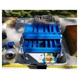 Lot of (3) Plastic Fishing Tackle Boxes