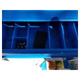 Lot of (3) Plastic Fishing Tackle Boxes