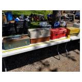 Lot of (4) Fishing Tackle Boxes