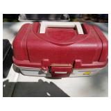 Lot of (5) Plastic Fishing Tackle Boxes