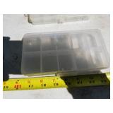 Lot of (6) Plastic Fishing Tackle Boxes and Organizers