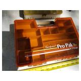 Lot of (6) Plastic Fishing Tackle Boxes and Organizers