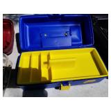 Lot of (4) Plastic Fishing Tackle Boxes