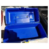 Lot of (4) Plastic Fishing Tackle Boxes