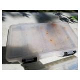 Lot of (8) Fishing Tackle Organizer Cases/Cabinet