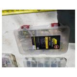Lot of (3) Plastic Fishing Tackle Organizer Cases