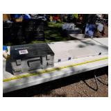 Flambeau Fishing Tackle Suitcase  with Clear Plastic Tackle Organizer Cases (x3)