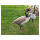 Lot of (2) Vintage Goose Decoys
