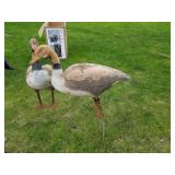 Lot of (2) Vintage Goose Decoys