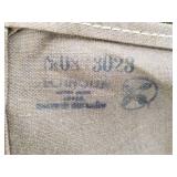 Lot of (4) Decoys  with Heavy Canvas Bag