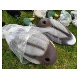 Lot of (17) Decoys  with Hunter