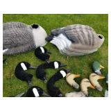 Lot of (17) Decoys  with Hunter