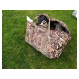 Lot of (5) Decoy Bodies  with Carry Bag and 6 Decoy Heads