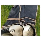 Lot of (5) Decoy Bodies  with Carry Bag and 6 Decoy Heads