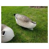 Lot of (5) Decoy Bodies  with Carry Bag and 6 Decoy Heads