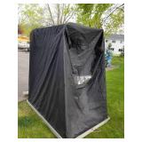 Ice Fishing Tent Black 6