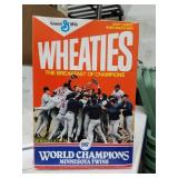 Wheaties 1987 World Champions Minnesota Twins Commemorative Cereal Box