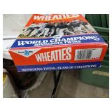 Wheaties 1987 World Champions Minnesota Twins Commemorative Cereal Box