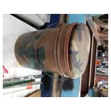 Ice Fishing Equipment and Supplies  with Clam, Metal Spoon Scoops, Bucket Seat, Misc. Supplies