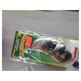 Lot of Fishing Tackle  with Bobbers, Fishing Line, Sinkers, Lures, Tackle Box