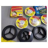 Lot of Fishing Line, Lures